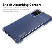 For TCL 501 4G ENKAY Hat-Prince Transparent TPU Shockproof Phone Case