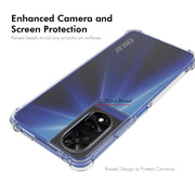 For TCL 505 4G ENKAY Hat-Prince Transparent TPU Shockproof Phone Case