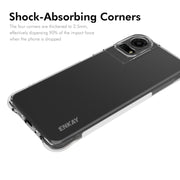 For TCL 50 LE 4G ENKAY Hat-Prince Transparent TPU Shockproof Phone Case