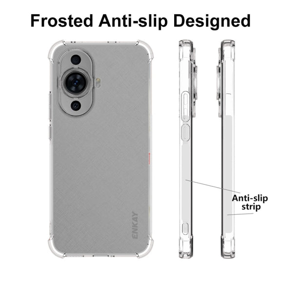 For Huawei nova 11 4G ENKAY Hat-Prince Transparent TPU Shockproof Phone Case