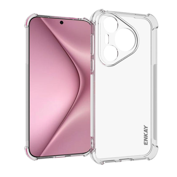 For Huawei Pura 70 ENKAY Hat-Prince Transparent TPU Shockproof Phone Case