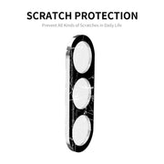 For Samsung Galaxy A55 ENKAY Hat-Prince 9H Rear Camera Lens Tempered Glass Film(Black)