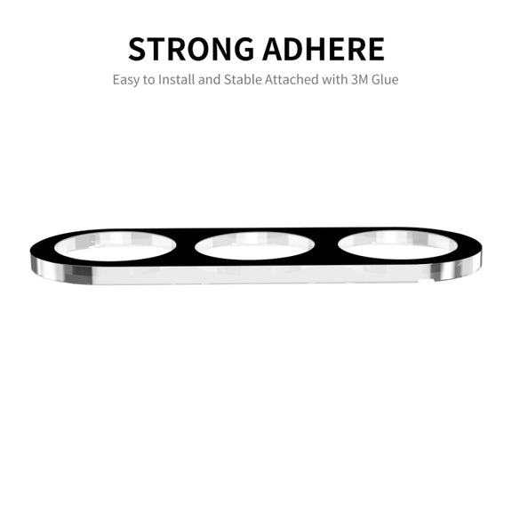 For Samsung Galaxy S24 5G ENKAY Hat-Prince 9H Rear Camera Lens Tempered Glass Film(Black)