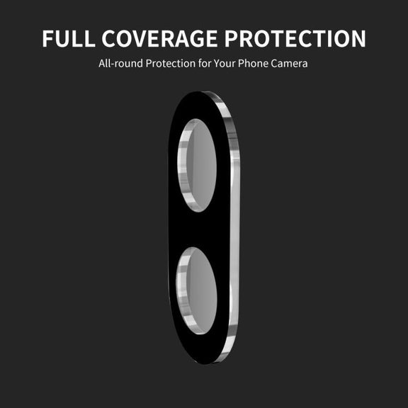 For Samsung Galaxy Z Flip7 FE 2pcs ENKAY Hat-Prince 9H Rear Camera Lens Tempered Glass Film(Black)