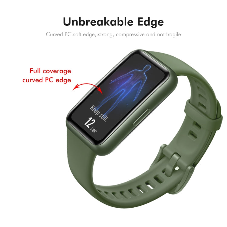For Xiaomi Smart Band 9 Active 2pcs ENKAY ENKAY 3D Full Coverage Soft PC Edge PMMA HD Screen Film