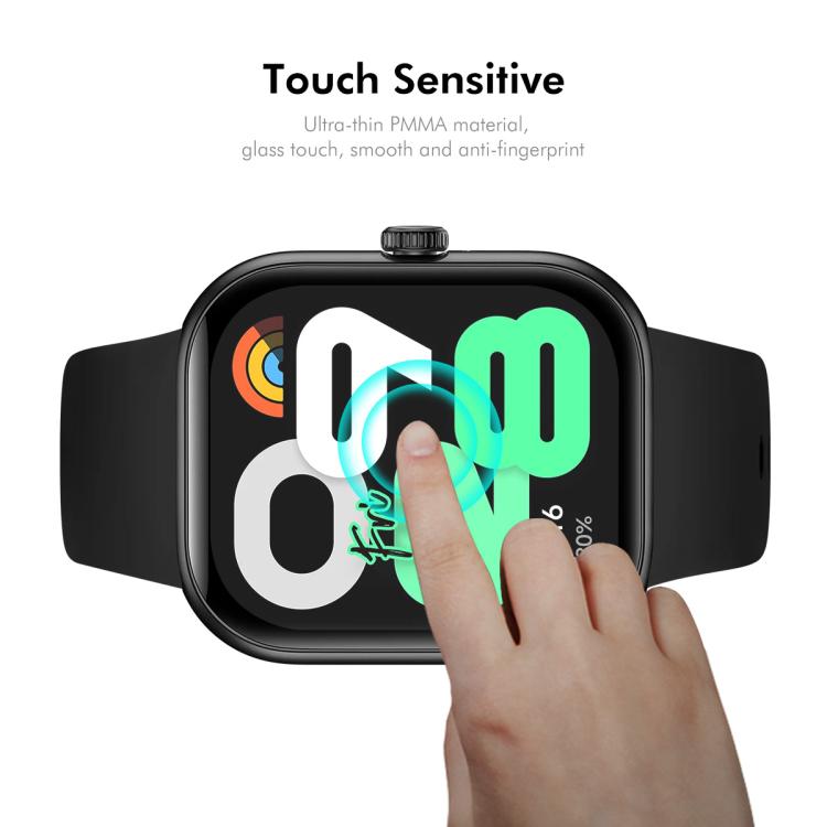 For Redmi Watch Move 2pcs ENKAY ENKAY 3D Full Coverage Soft PC Edge PMMA HD Screen Film