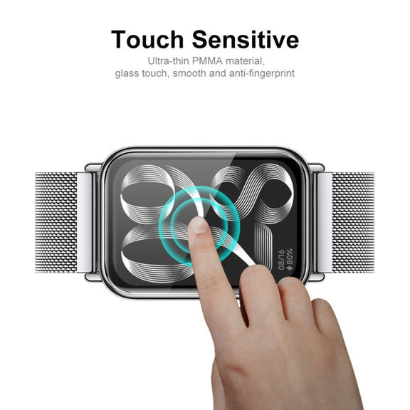 For Xiaomi Mi Band 8 Pro 5pcs ENKAY ENKAY 3D Full Coverage Soft PC Edge PMMA HD Screen Film