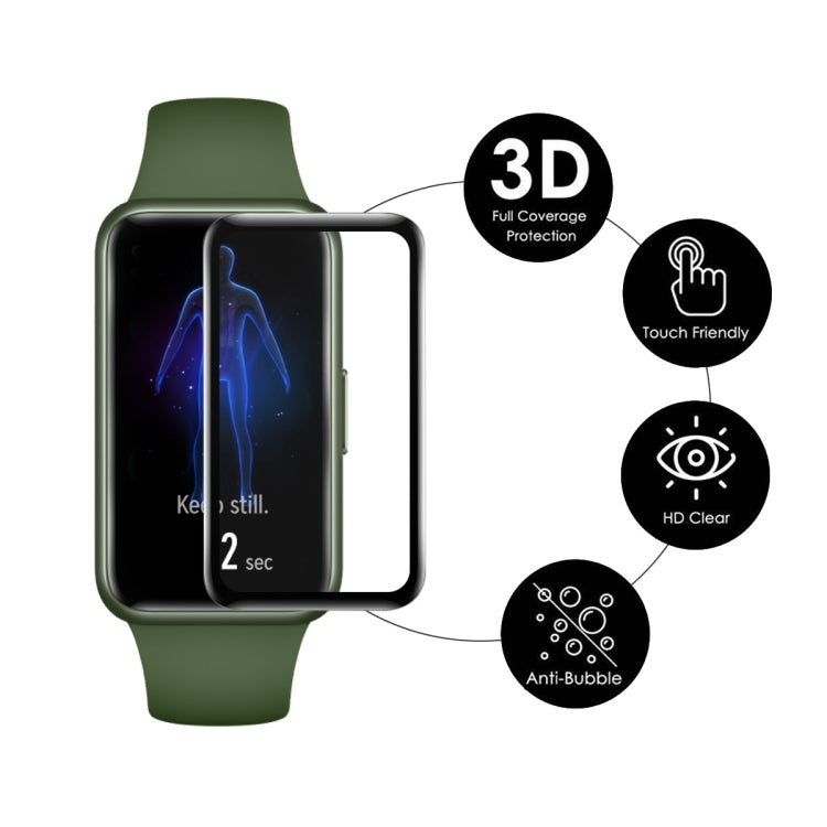 For Xiaomi Smart Band 9 Active 5pcs ENKAY ENKAY 3D Full Coverage Soft PC Edge PMMA HD Screen Film