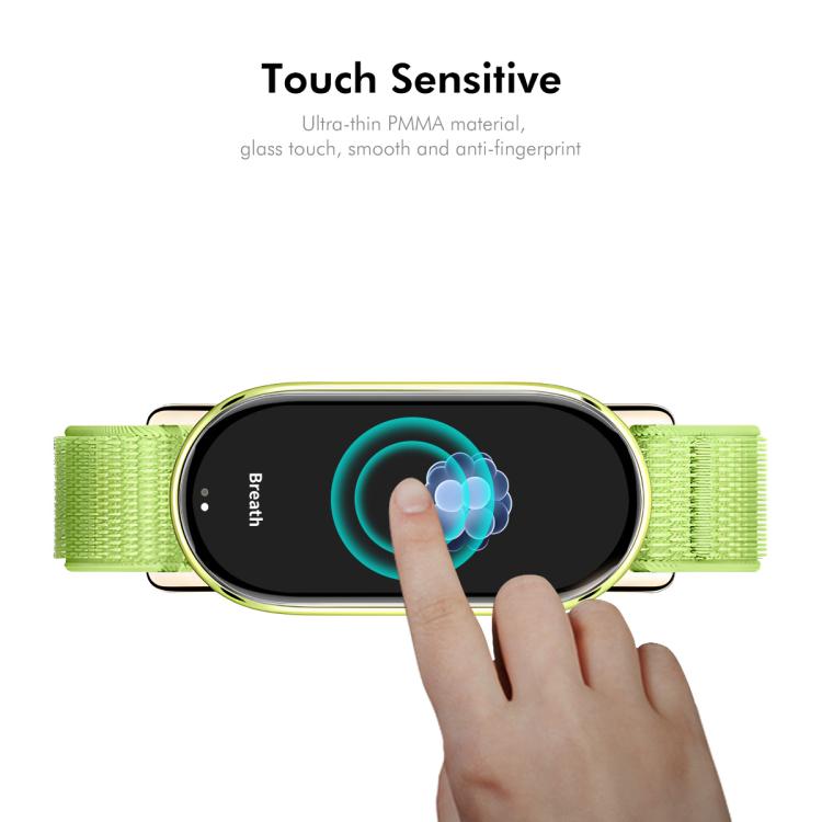 For Xiaomi Smart Band 10 5pcs ENKAY ENKAY 3D Full Coverage Soft PC Edge PMMA HD Screen Film