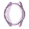 For Garmin Forerunner 965 ENKAY Hat-Prince Transparent TPU Frame Drop Protection Case(Purple) - Watch Cases by ENKAY | Online Shopping South Africa | PMC TechLife | Buy Now Pay Later Mobicred