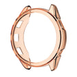 For Garmin Forerunner 265 ENKAY Hat-Prince Transparent TPU Frame Drop Protection Case(Orange) - Watch Cases by ENKAY | Online Shopping South Africa | PMC TechLife | Buy Now Pay Later Mobicred