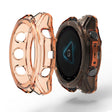 For Garmin Fenix 8 AMOLED / MIP 47mm ENKAY Hat-Prince Transparent TPU Frame Drop Protection Case(Orange) - free shipping - PMc TechLife - Order now!