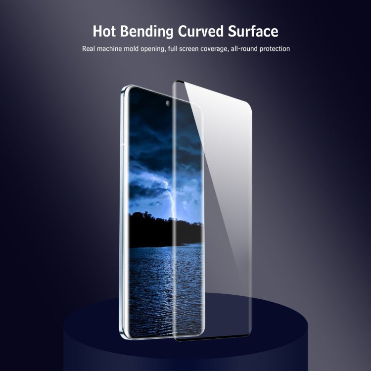 For Honor X50 / X9b / Magic6 Lite 2pcs ENKAY Hat-Prince Hot Bending Full Coverage Side Glue Tempered Glass Film