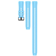 For Huawei Watch Ultimate Long & Short Sports Solid Color Silicone Watch Band Set(Sky Blue)
