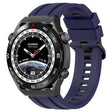 For Huawei Watch Ultimate Long & Short Sports Solid Color Silicone Watch Band Set(Midnight Blue) - Watch Bands by PMC TechLife | Online Shopping South Africa | PMC TechLife