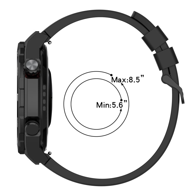 For Huawei Watch Ultimate Long & Short Sports Solid Color Silicone Watch Band Set(Sky Blue)