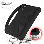 For Xiaomi Pad 6 Pro 2023 EVA Flat Anti Falling Protective Case Shell with Holder(Black)