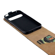 For Google Pixel 9 / 9 Pro Vertical Flip Leather Phone Case with Card Slot(Black)