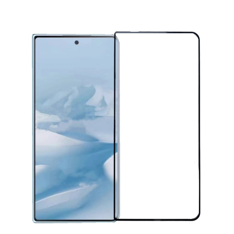 For Honor Magic Vs2 MOFI 9H 3D Hot Bending Tempered Glass Film(Black)