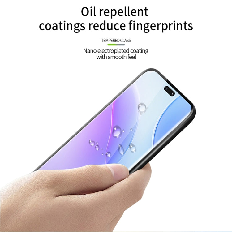 For Xiaomi Civi 3 MOFI 9H 3D Hot Bending Tempered Glass Film(Black)