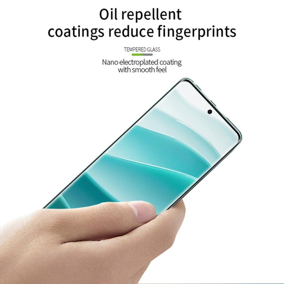 For Redmi Note 14 Pro 5G / 14 Pro+ 5G MOFI 9H 3D Hot Bending Tempered Glass Film(Black)