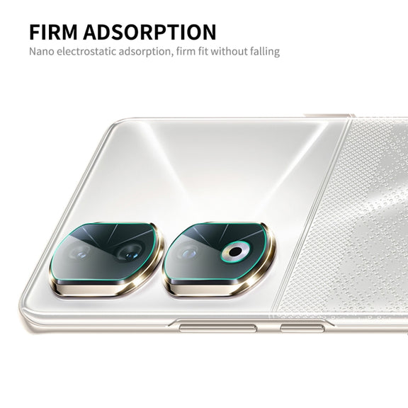 For Honor 90 Pro 10Sets ENKAY Hat-Prince 9H Rear Camera Lens Tempered Glass Film