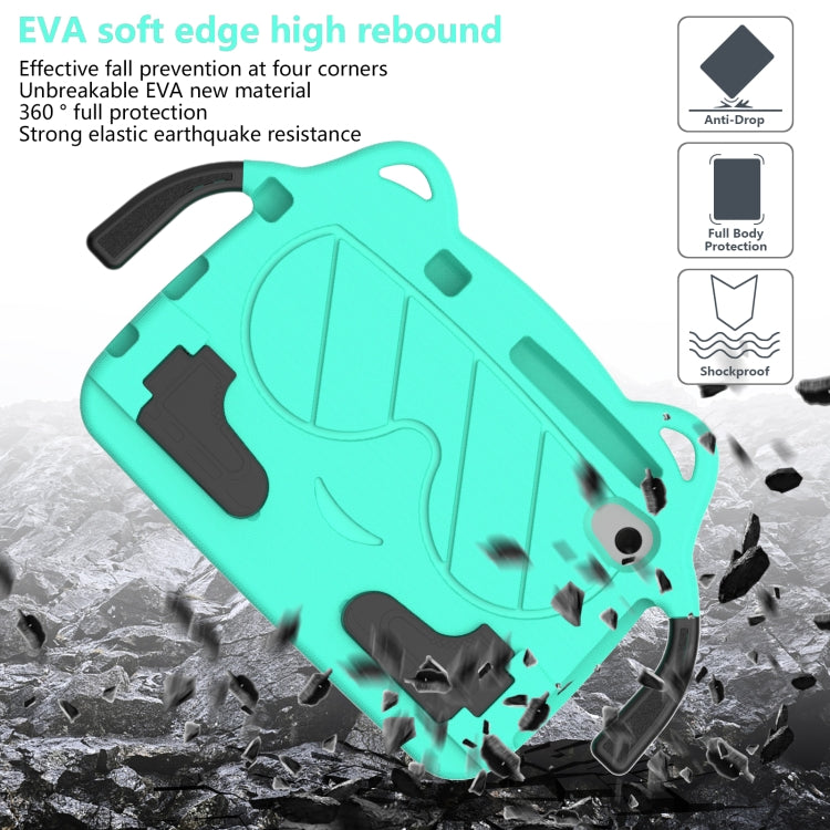 For Lenovo Tab M8 HD 8505F/X8705F 2rd Gen Ice Baby EVA Shockproof Hard PC Tablet Case(Mint Green+Black)