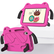 For Lenovo Tab M8 8506X 3rd Gen Ice Baby EVA Shockproof Hard PC Tablet Case(Rose Red+Black)