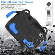 For Lenovo Tab M8 8506X 3rd Gen Ice Baby EVA Shockproof Hard PC Tablet Case(Black+Blue)
