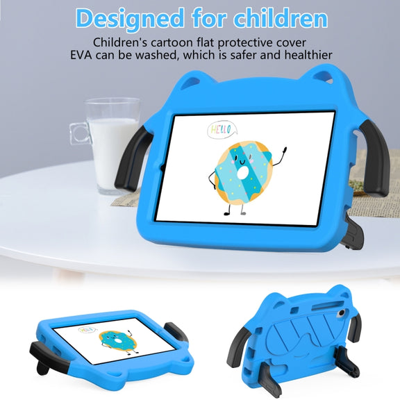 For TCL LE 2023 / Tab 8 2022 Ice Baby EVA Shockproof Hard PC Tablet Case(Sky Blue+Black)