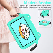 For TCL LE 2023 / Tab 8 2022 Ice Baby EVA Shockproof Hard PC Tablet Case(Mint Green+Black)
