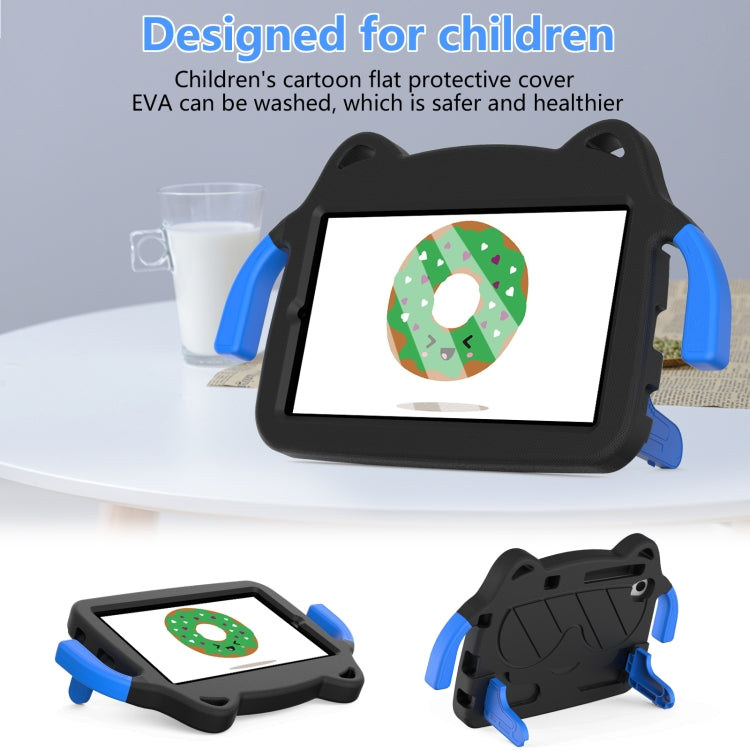 For TCL LE 2023 / Tab 8 2022 Ice Baby EVA Shockproof Hard PC Tablet Case(Black+Blue)