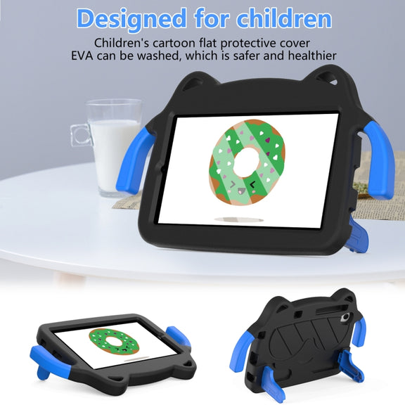 For TCL LE 2023 / Tab 8 2022 Ice Baby EVA Shockproof Hard PC Tablet Case(Black+Blue)