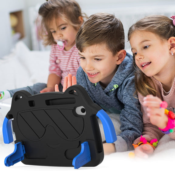 For TCL LE 2023 / Tab 8 2022 Ice Baby EVA Shockproof Hard PC Tablet Case(Black+Blue)