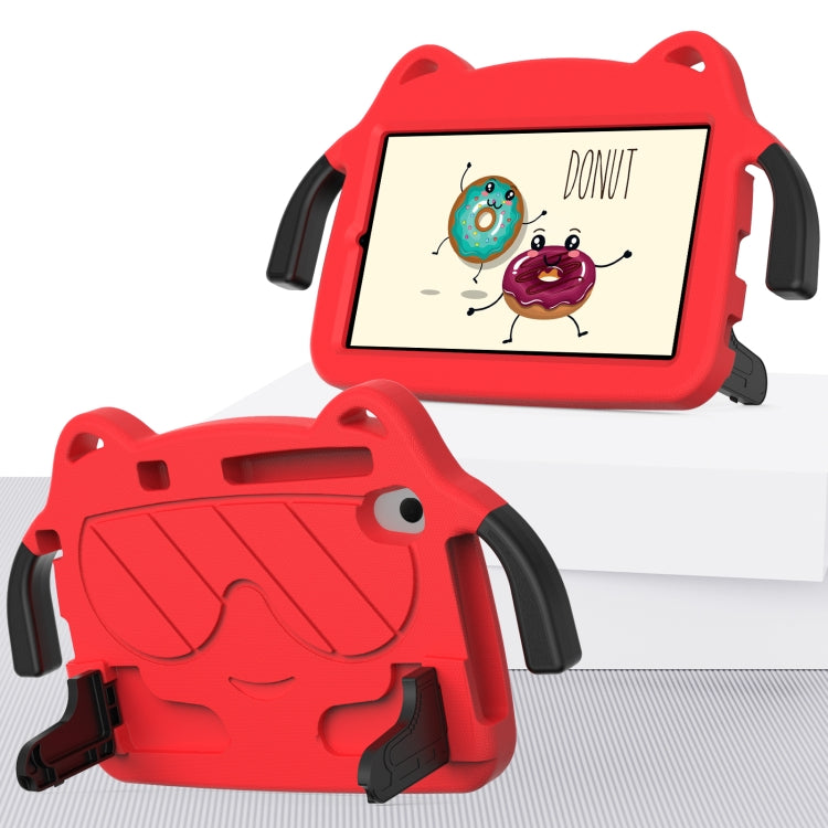 For TCL LE 2023 / Tab 8 2022 Ice Baby EVA Shockproof Hard PC Tablet Case(Red+Black)