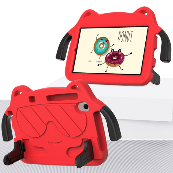 For TCL LE 2023 / Tab 8 2022 Ice Baby EVA Shockproof Hard PC Tablet Case(Red+Black)