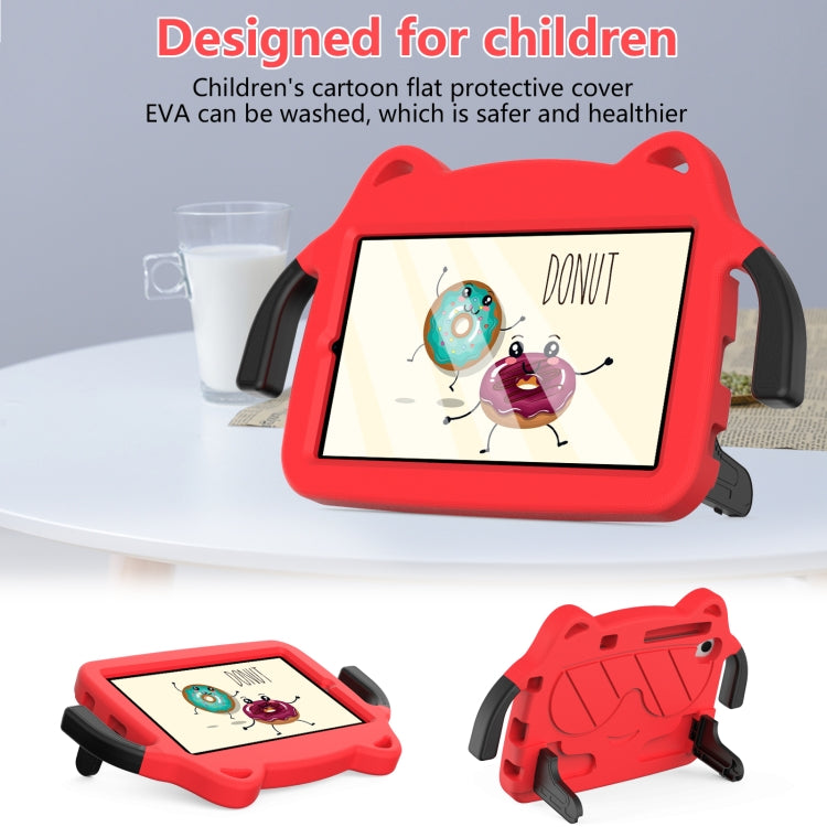 For TCL LE 2023 / Tab 8 2022 Ice Baby EVA Shockproof Hard PC Tablet Case(Red+Black)