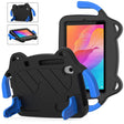 For Huawei MatePad T8 8.0 2020 Ice Baby EVA Shockproof Hard PC Tablet Case(Black+Blue) - Huawei by PMC TechLife | Online Shopping South Africa | PMC TechLife | Buy Now Pay Later Mobicred