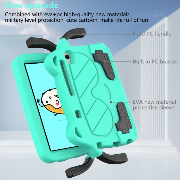 For Huawei MediaPad M6 8.4 2019/2020 Ice Baby EVA Shockproof Hard PC Tablet Case(Mint Green+Black)