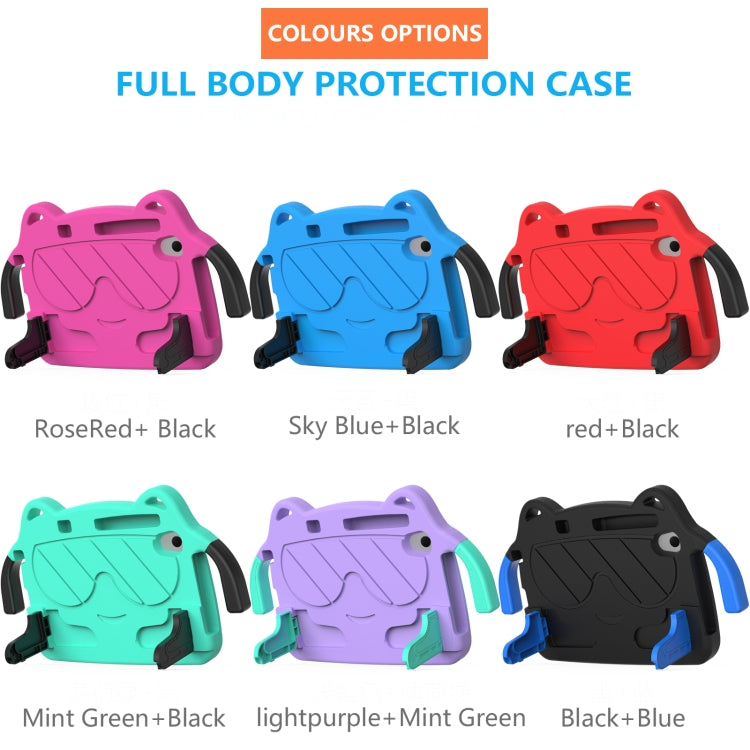 For Huawei MatePad T8 8.0 2020 Ice Baby EVA Shockproof Hard PC Tablet Case(Red+Black)