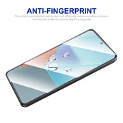 For Redmi Note 13 / Note 13 Pro 10pcs ENKAY Hat-Prince Full Glue High Aluminum-silicon Tempered Glass Film