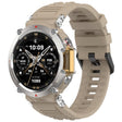 For Amazfit T-Rex Ultra Silicone Sports Watch Band(Desert Yellow) - Watch Bands by PMC TechLife | Online Shopping South Africa | PMC TechLife