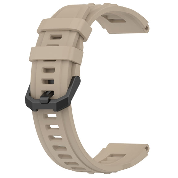 For Amazfit T-Rex Ultra Silicone Sports Watch Band(Desert Yellow)