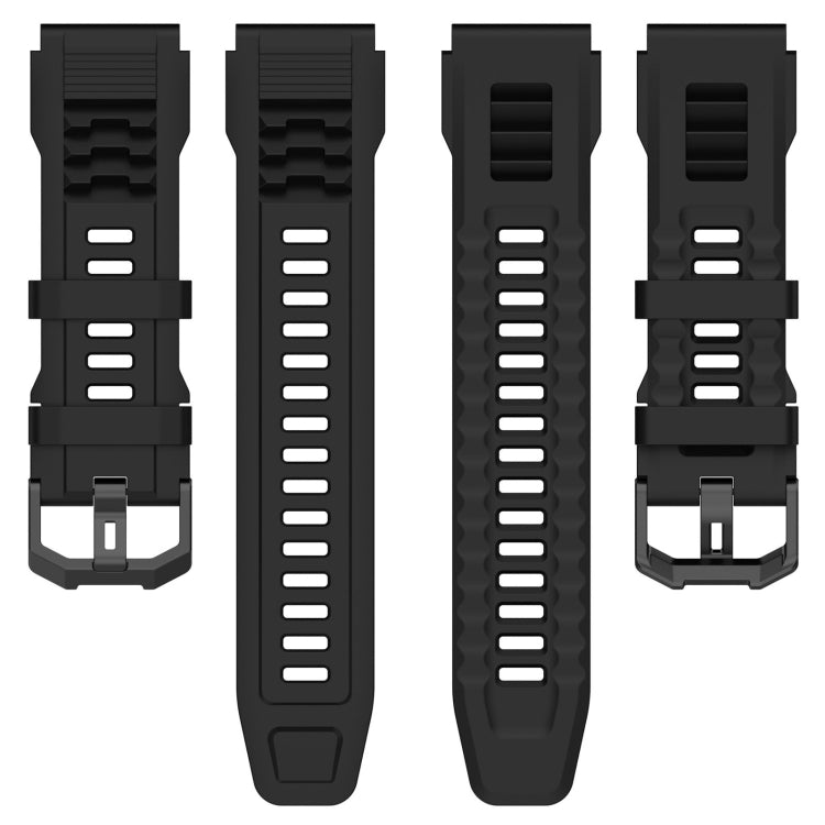 For Amazfit T-Rex Ultra Silicone Sports Watch Band(Desert Yellow)
