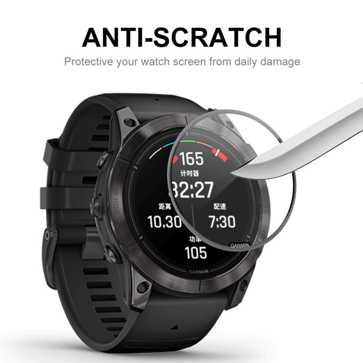 For Garmin Epix Pro Gen 2 51mm ENKAY 3D Full Coverage Soft PC Edge + PMMA HD Screen Protector Film