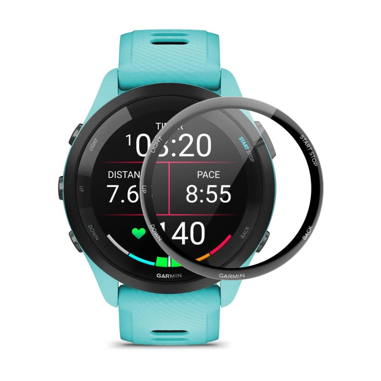 For Garmin Forerunner 265 ENKAY 3D Full Coverage Soft PC Edge PMMA HD Screen Protector Film