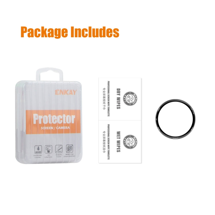 For Garmin Forerunner 265S ENKAY 3D Full Coverage Soft PC Edge PMMA HD Screen Protector Film