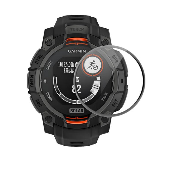 For Garmin Instinct 3 AMOLED / Solar 45mm ENKAY 3D Full Coverage Soft PC Edge PMMA HD Screen Protector Film