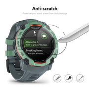 For Garmin Instinct 3 AMOLED / Solar 50mm ENKAY 3D Full Coverage Soft PC Edge PMMA HD Screen Protector Film