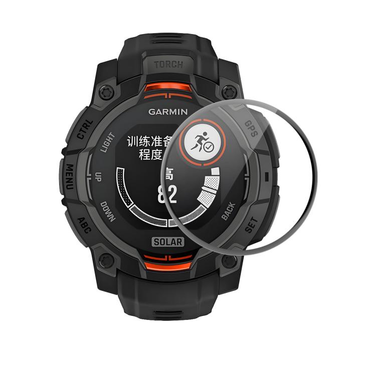 For Garmin Instinct E 45mm ENKAY 3D Full Coverage Soft PC Edge PMMA HD Screen Protector Film